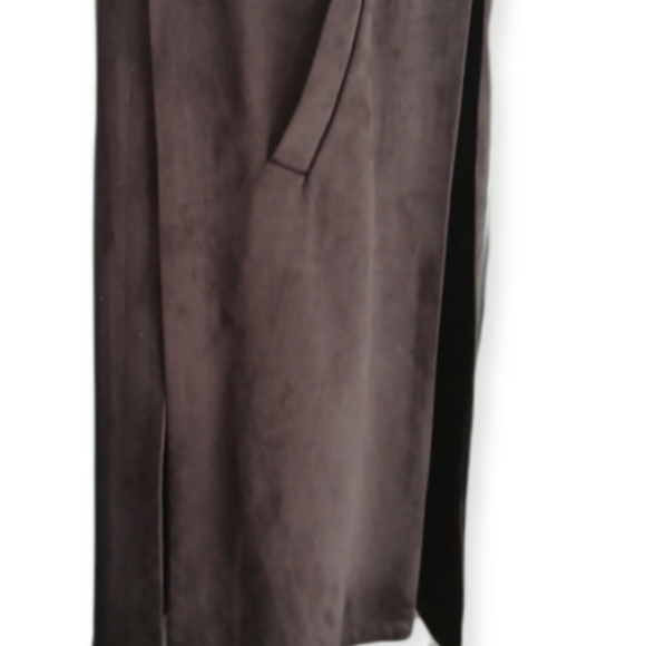 Zara Faux Suede Long Vest! Size S - Picture 10 of 12